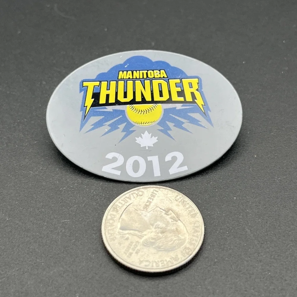 Manitoba Thunder 2012 Baseball‎ Canada Lapel Hat Pin